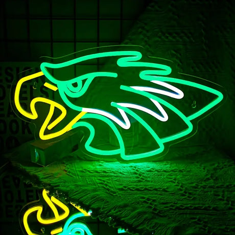 Eagle Head Neon Sign Light