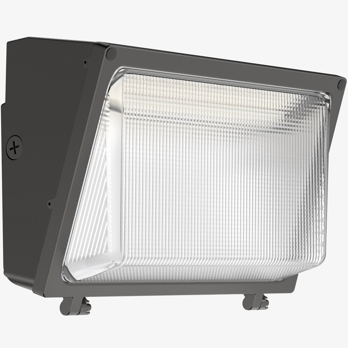 Hyperlite 120W LED Wall Pack Light with Glass Lens