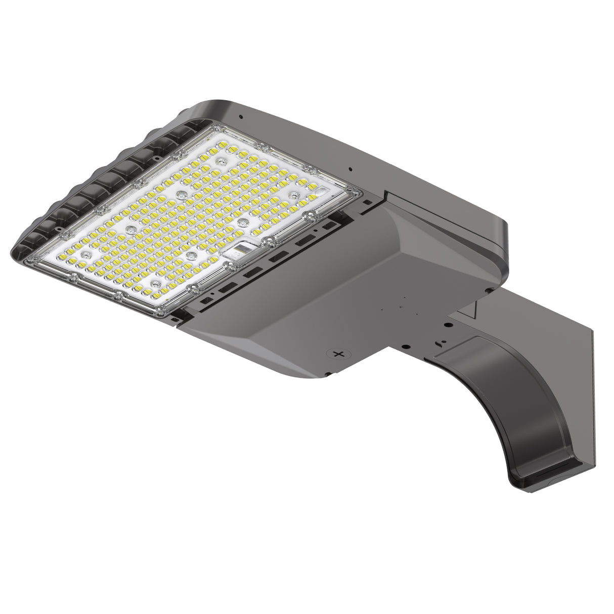 XALH Series LED Parking Lot Light, Side View