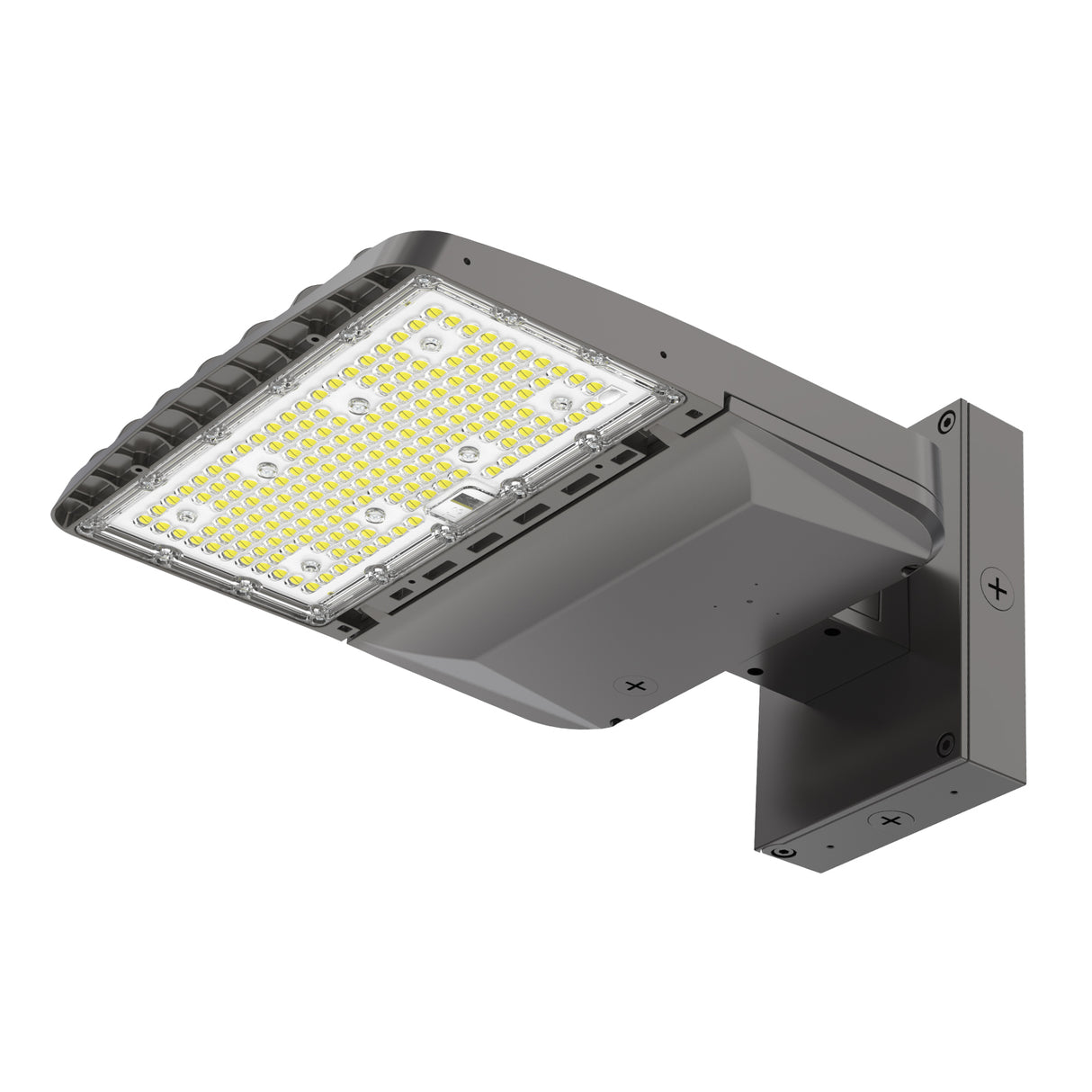 XALH Series LED Parking Lot Light - Side View