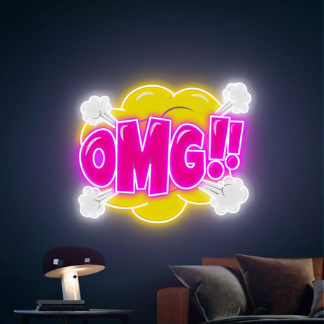 OMG UV Printed LED Neon Sign