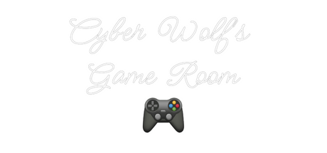 Cyber Wolf's Game Room neon sign with controller
