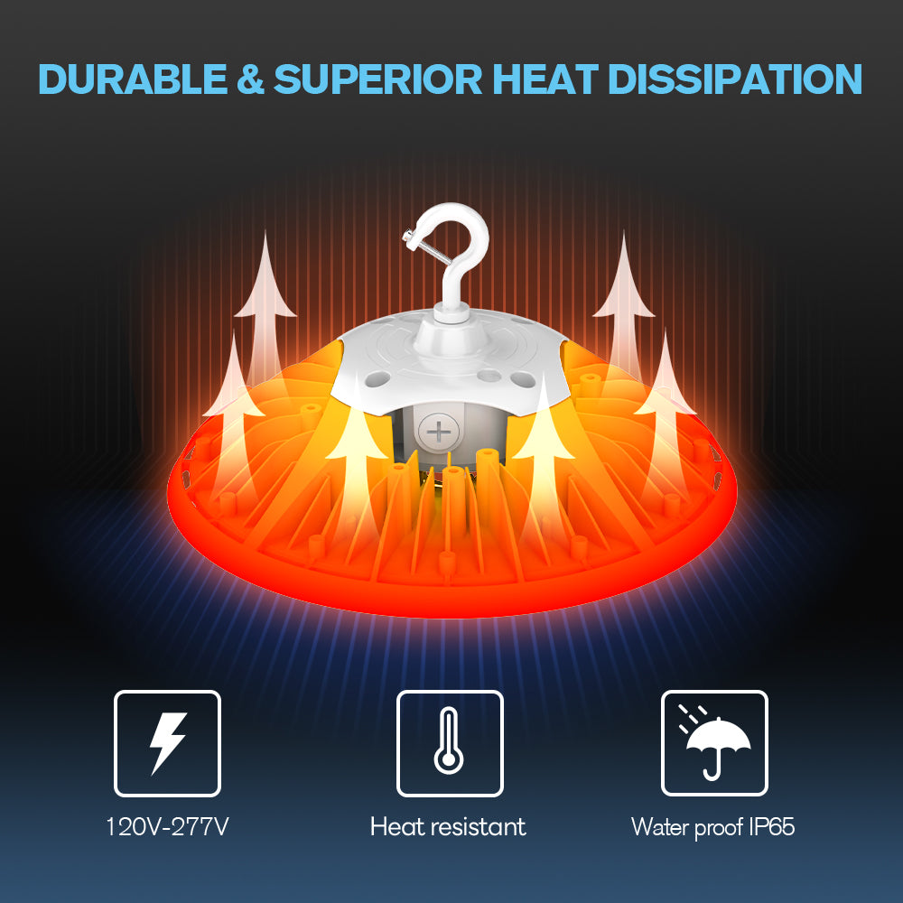 UFO High Bay Light - Durable & Superior Heat Dissipation