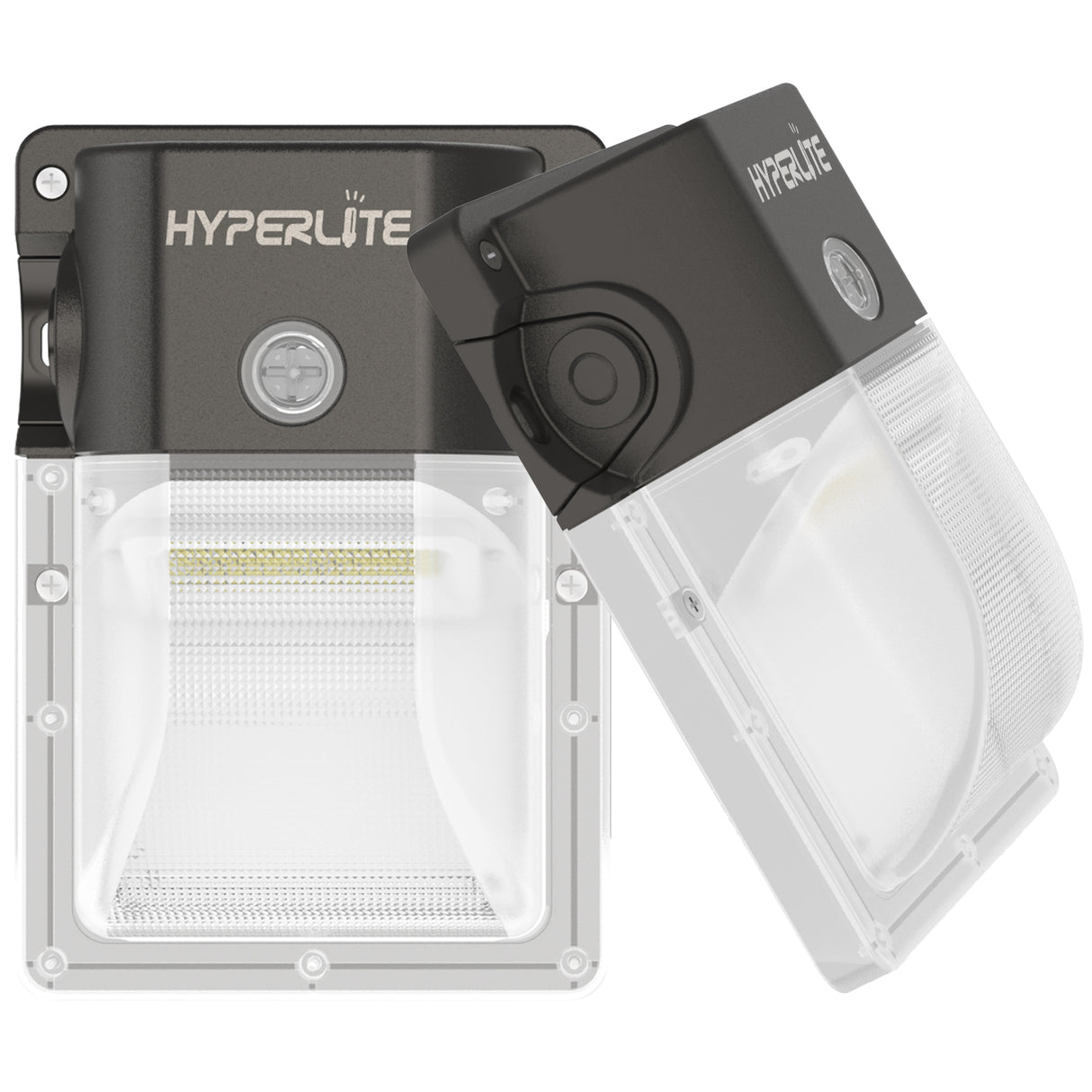 Hyperlite mini wall pack light design