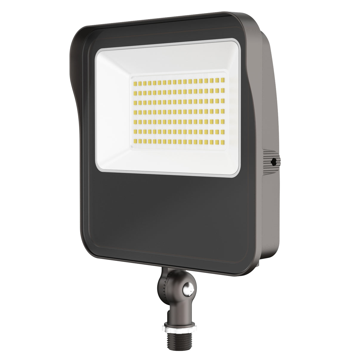Black LED flood light, HPFD01 series, outdoor lighting