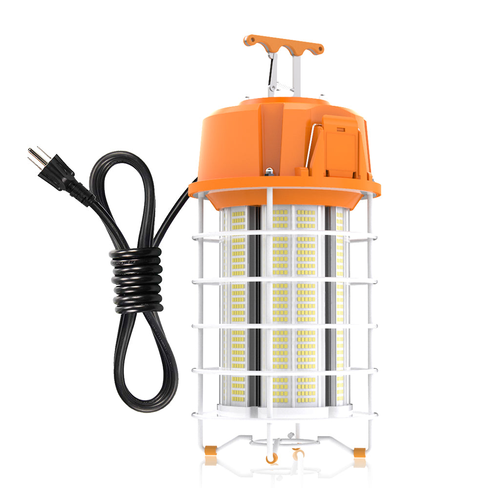 Portable LED work light with power cord
