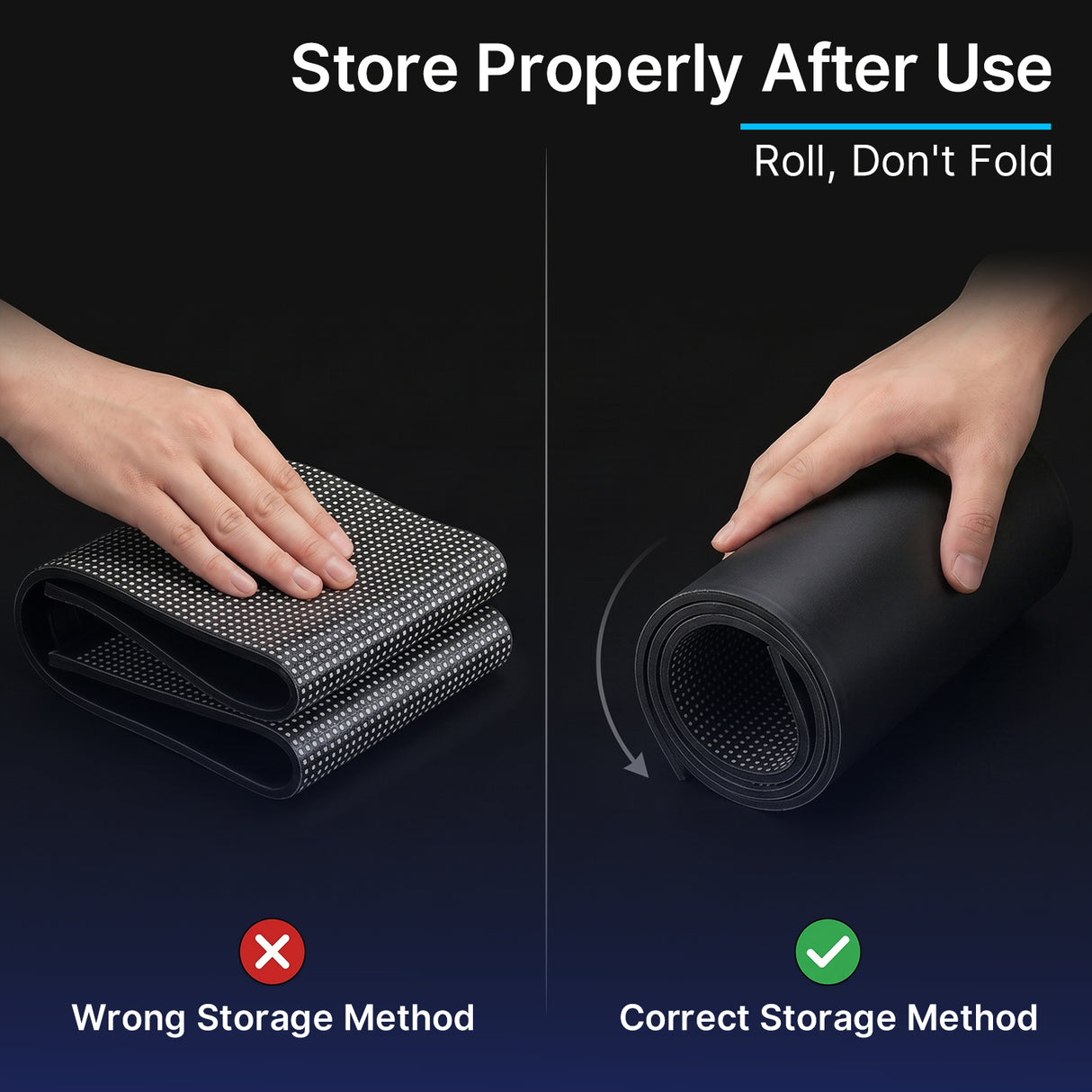 Store properly after use