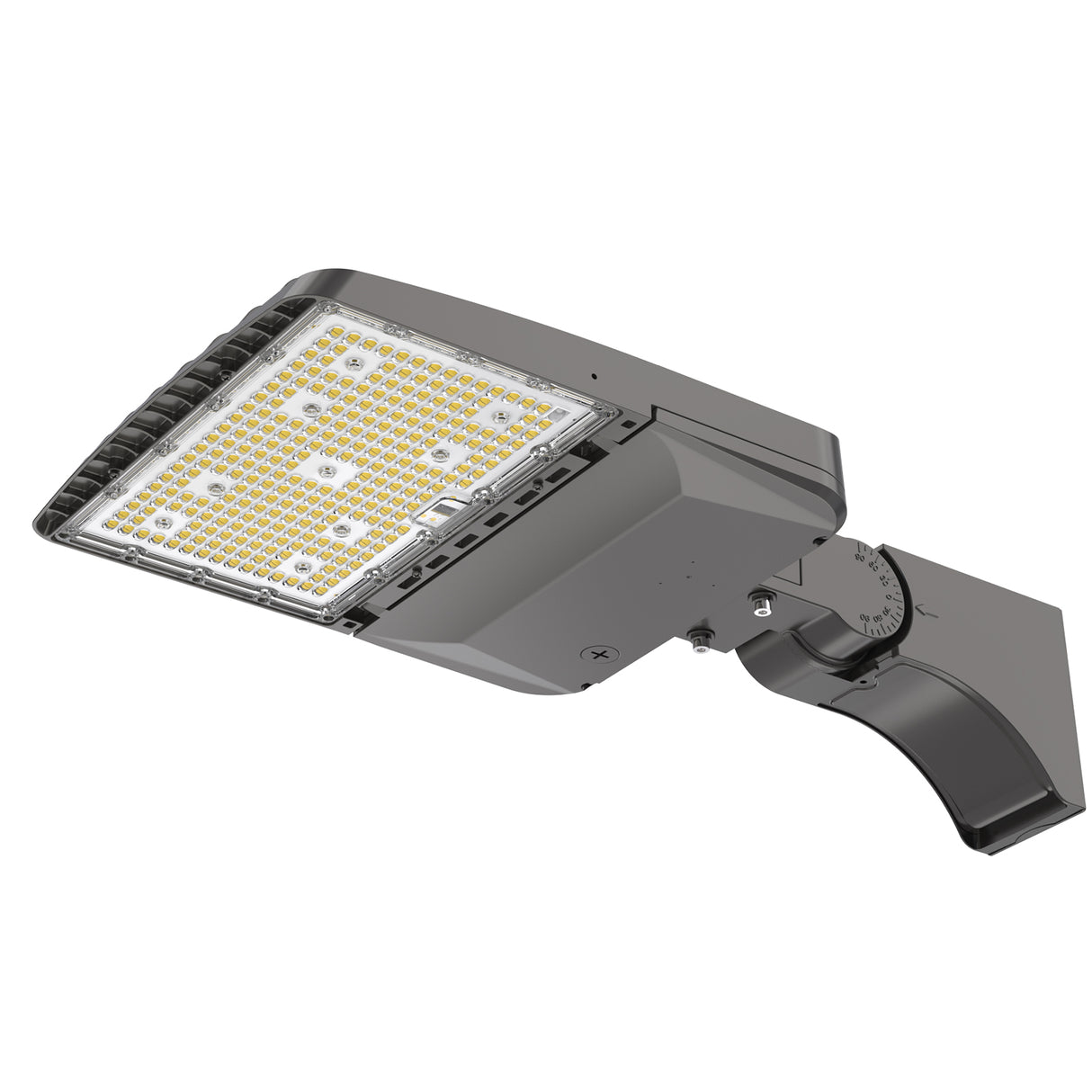 Parking Lot Light - Dark Bronze XALH Series With Shortcap,36000lumens, Selectable Wattage & CCT, AC 120V-277V