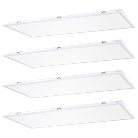 Four pack of BPL series recessed LED panel lights