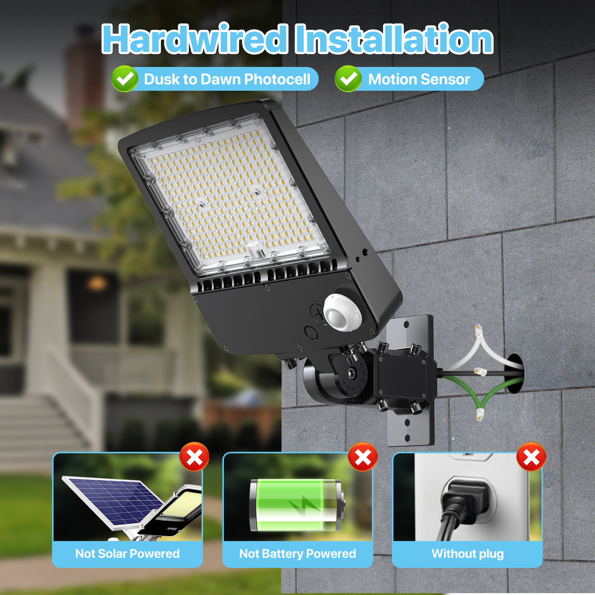 LED Parking Lot Light