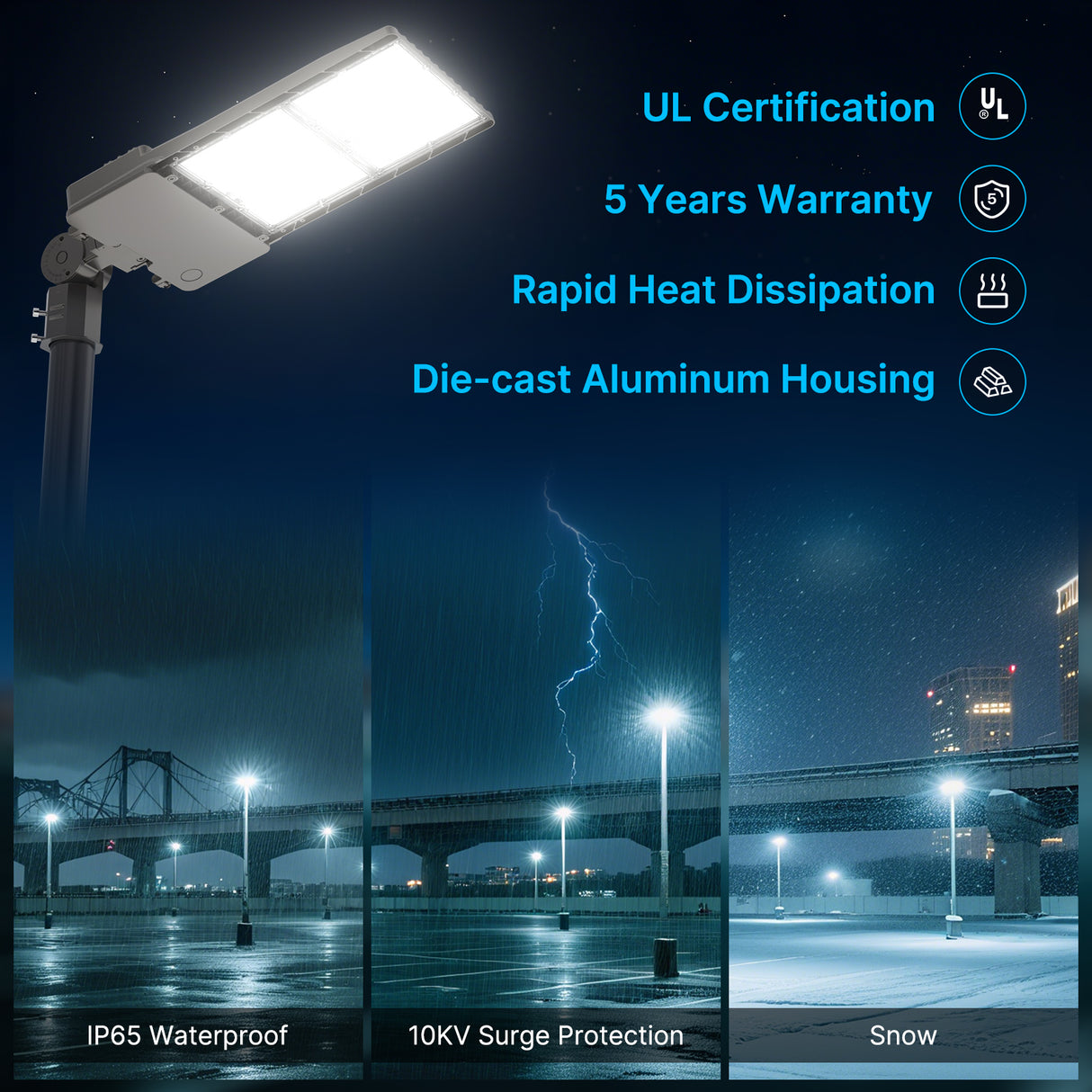 LED Parking Lot Light