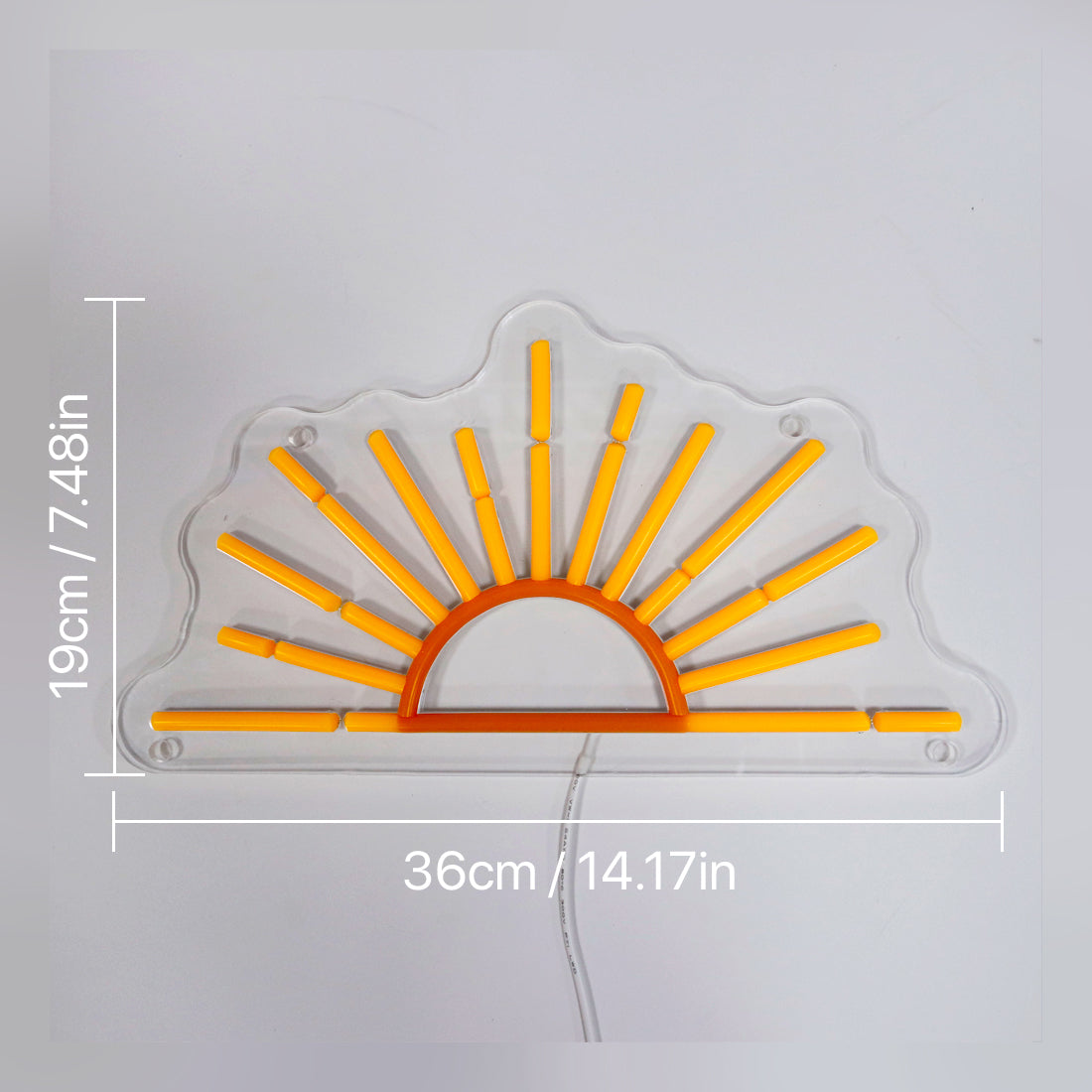 Sunrise LED Neon Sign Light - home decor lighting fixture