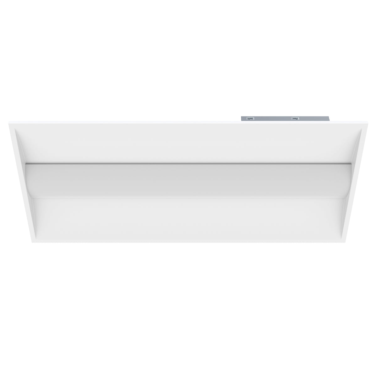 White LED Troffer Light Fixture for Commercial Spaces