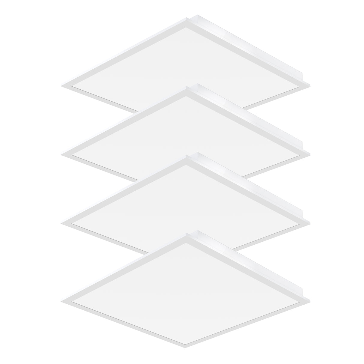 BPL Series LED Panel Lights 4-Pack