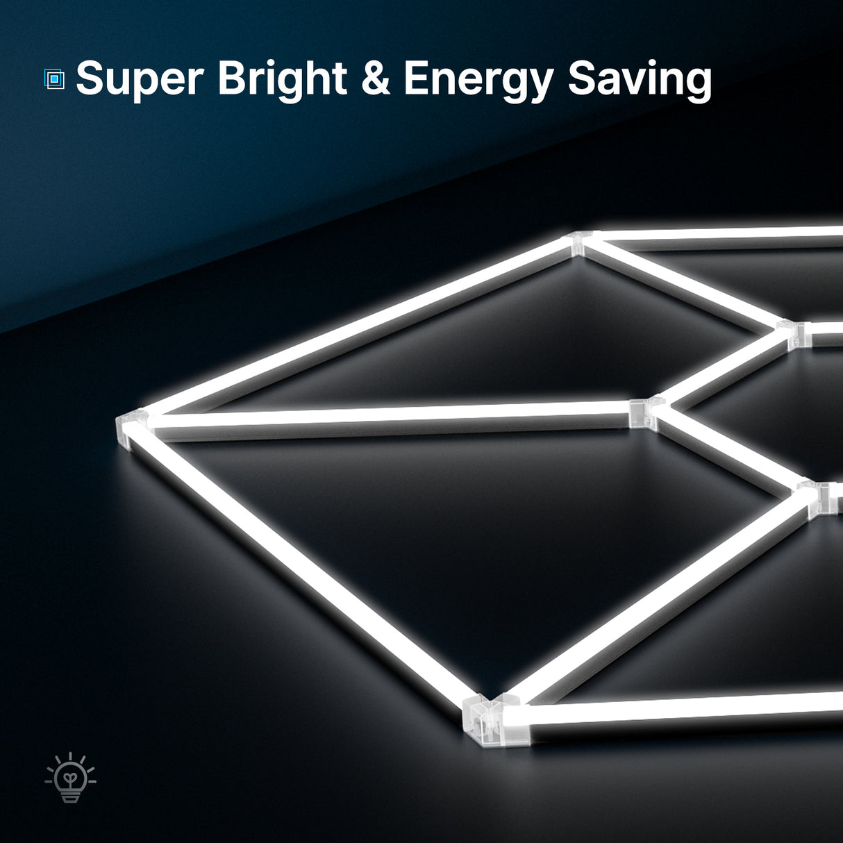 Hexagon light panels