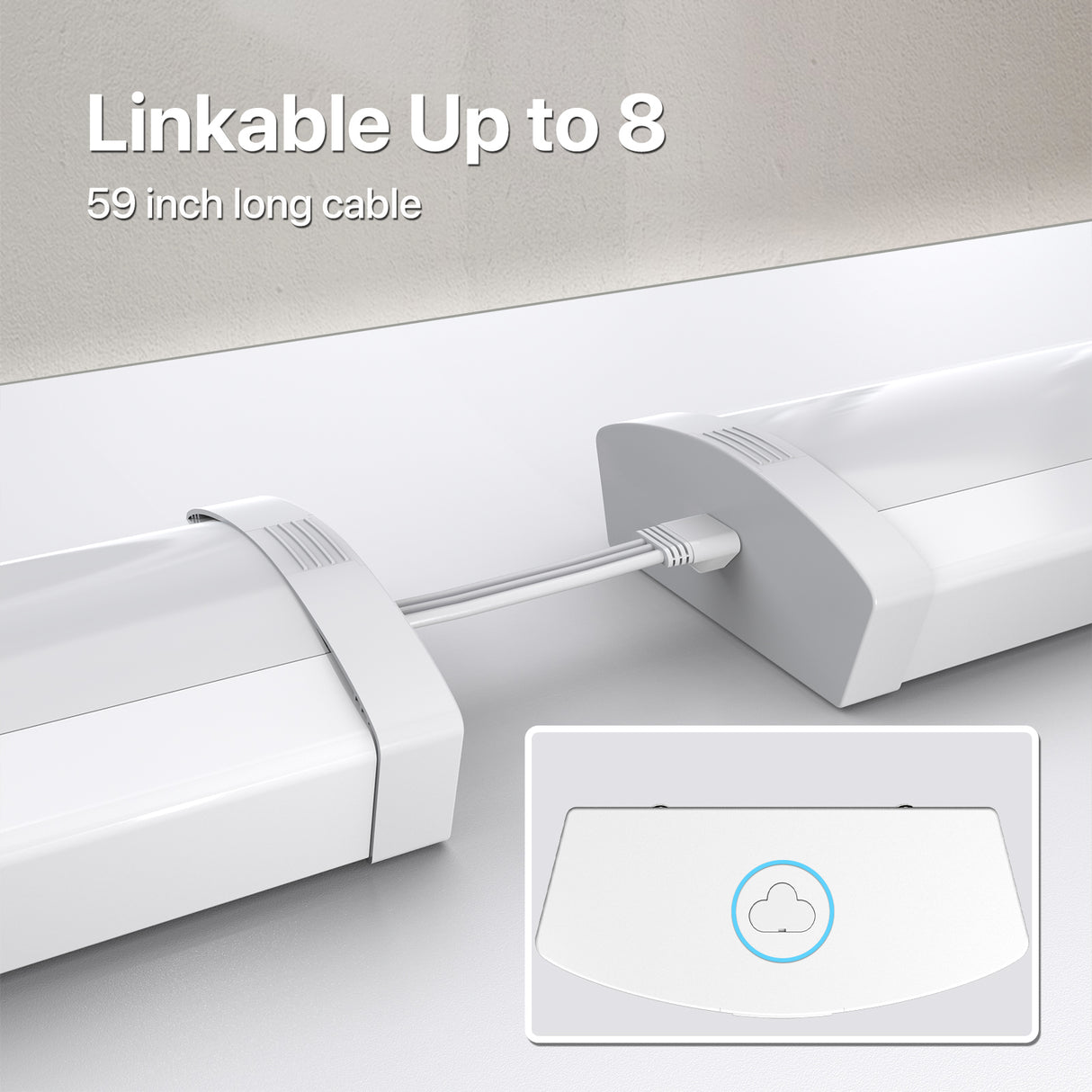 Hyperlite LED Wraparound Light - Linkable Design, connect up to 8 lights