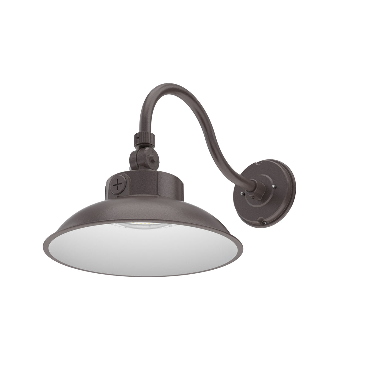 Bronze LED Gooseneck Barn Light, 12inch, Outdoor Lighting