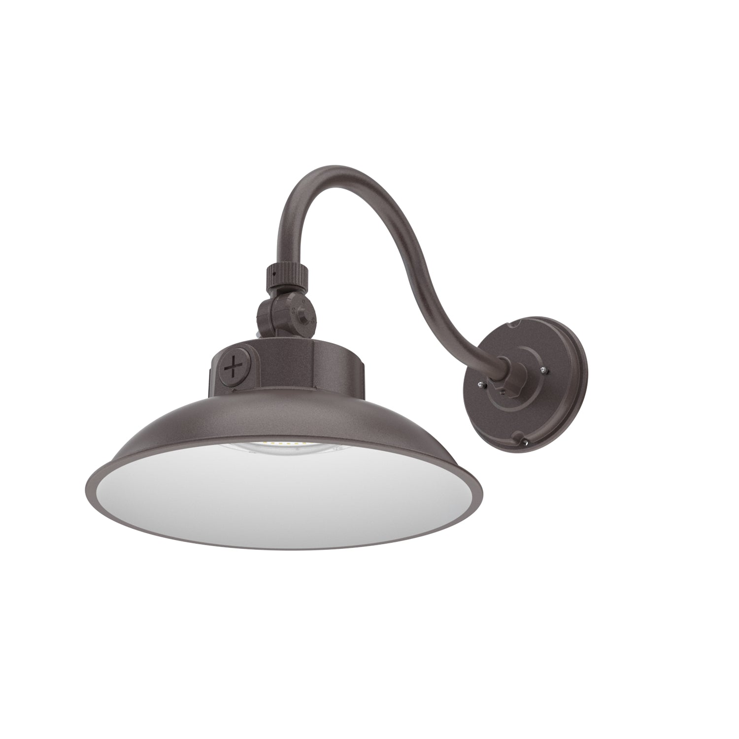 Bronze LED Gooseneck Barn Light, 12inch, Outdoor Lighting