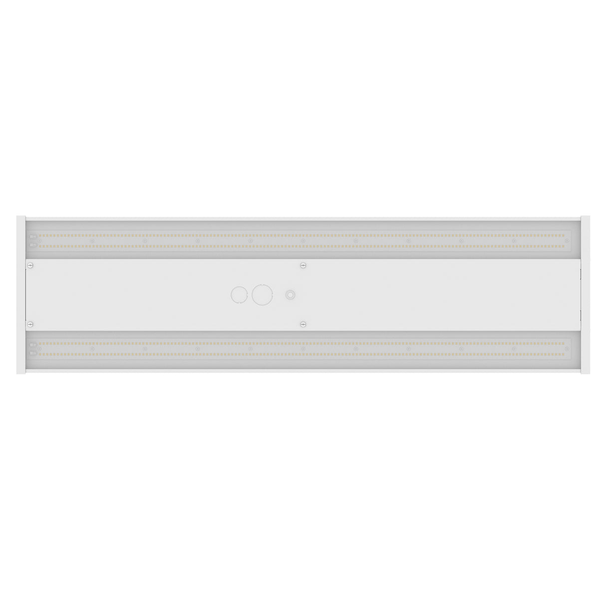 White LED high bay light fixture for industrial and commercial use