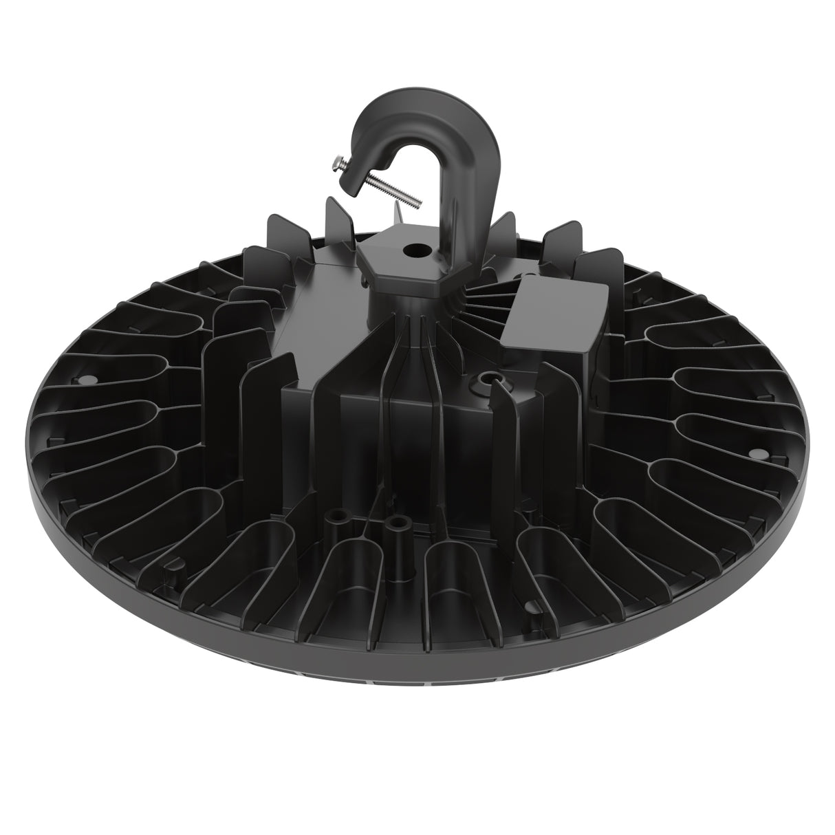 UFO High Bay LED Light with hook mount detail