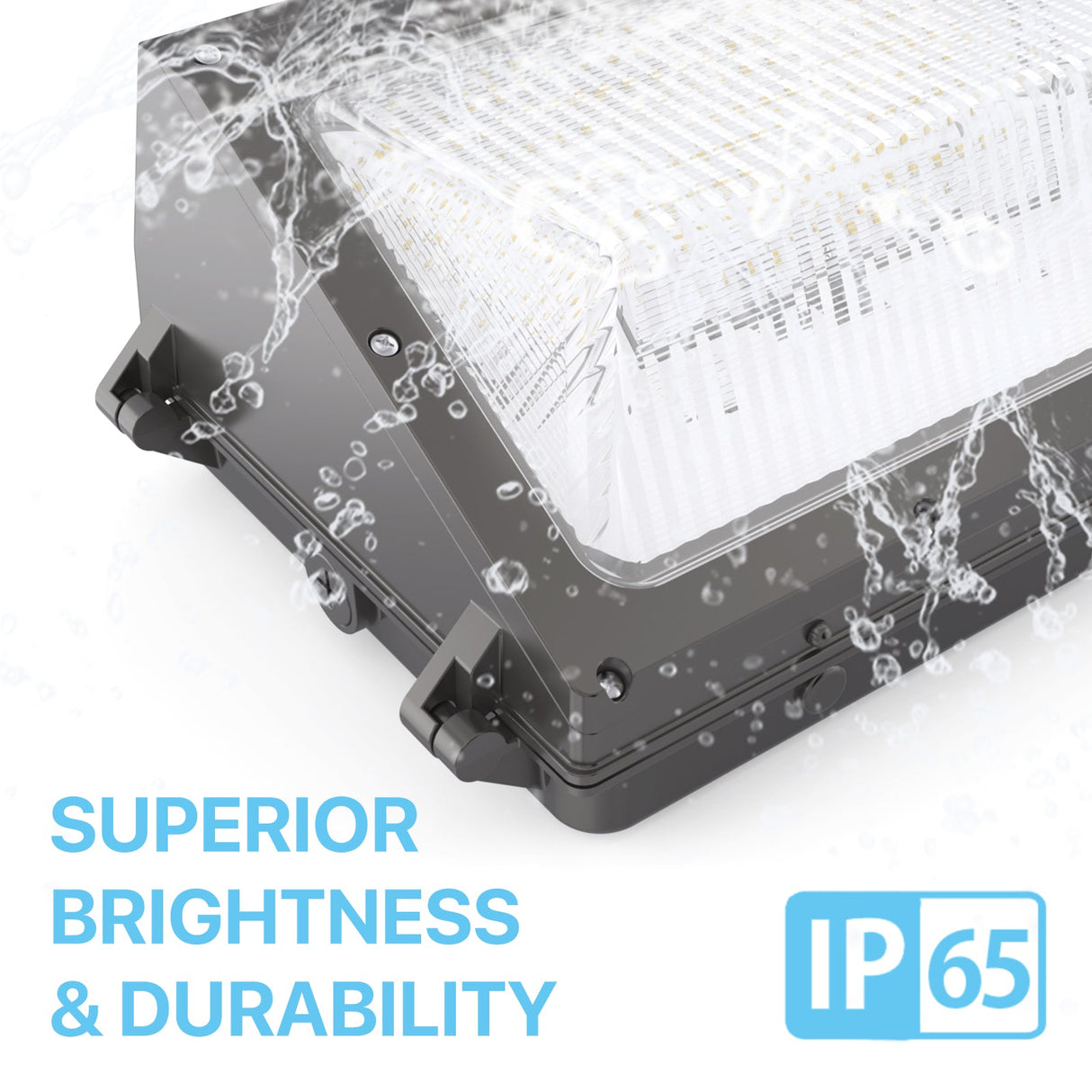 WPC Series Wall Pack Light - Waterproof with IP65 rating,superior brightness and durability