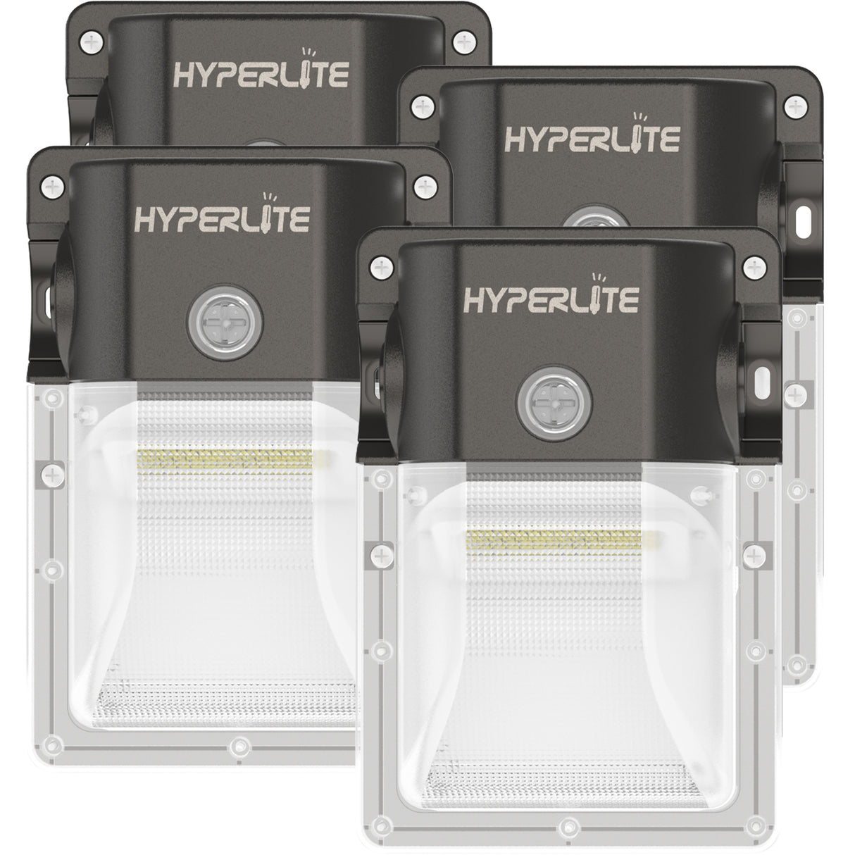 Hyperlite LED mini wall pack lights