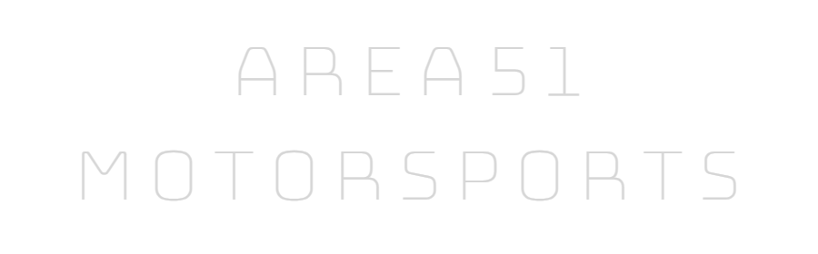 AREA 51 MOTORSPORTS logo, custom neon sign