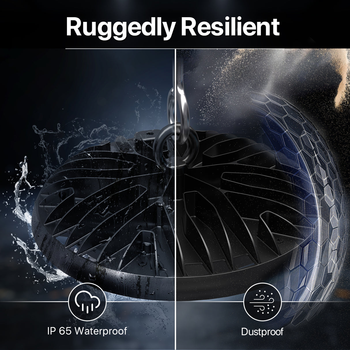 Hyperlite High Bay Light: Waterproof and Dustproof Design