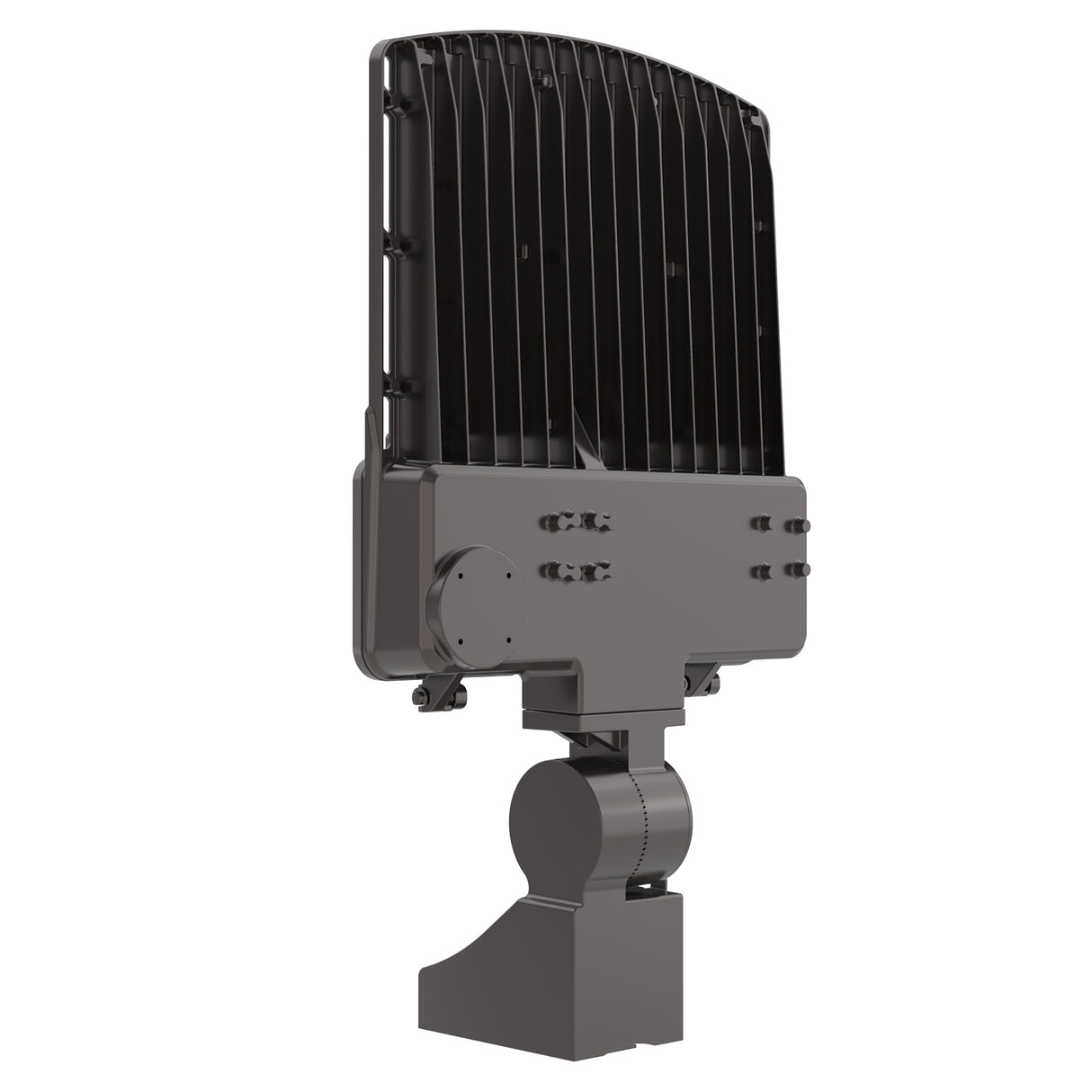 Die-cast aluminum parking lot LED light fixture