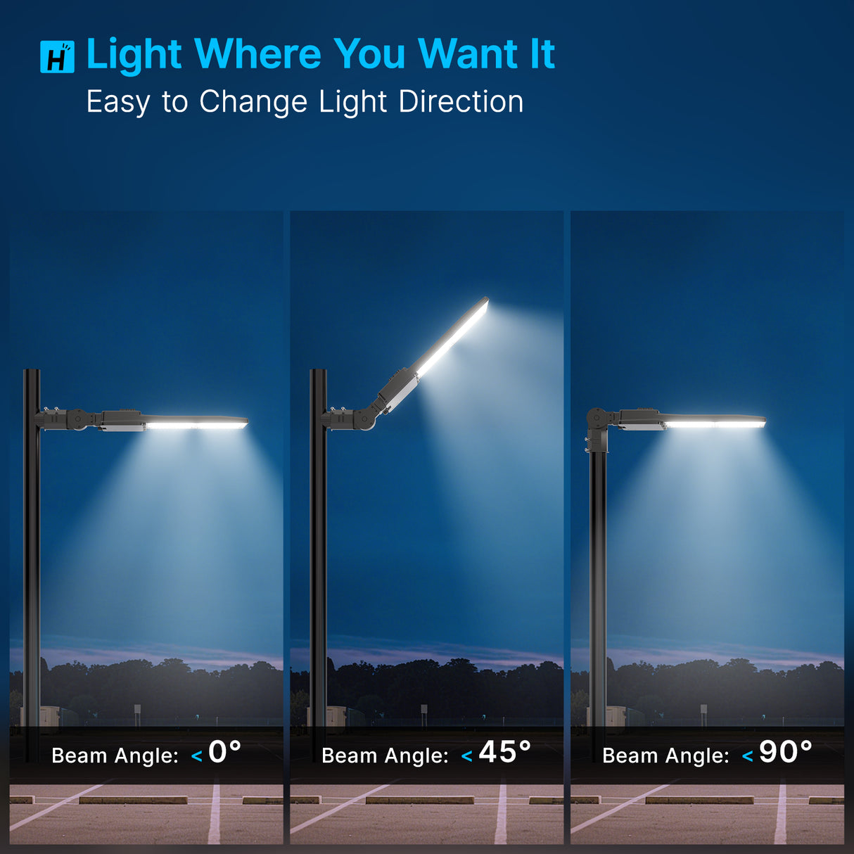 LED Parking Lot Light