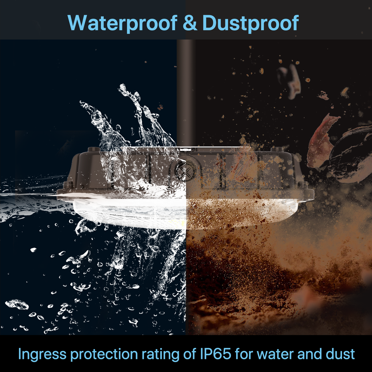 HYPERLITE LED Canopy Light - Waterproof and Dustproof IP65 Rated