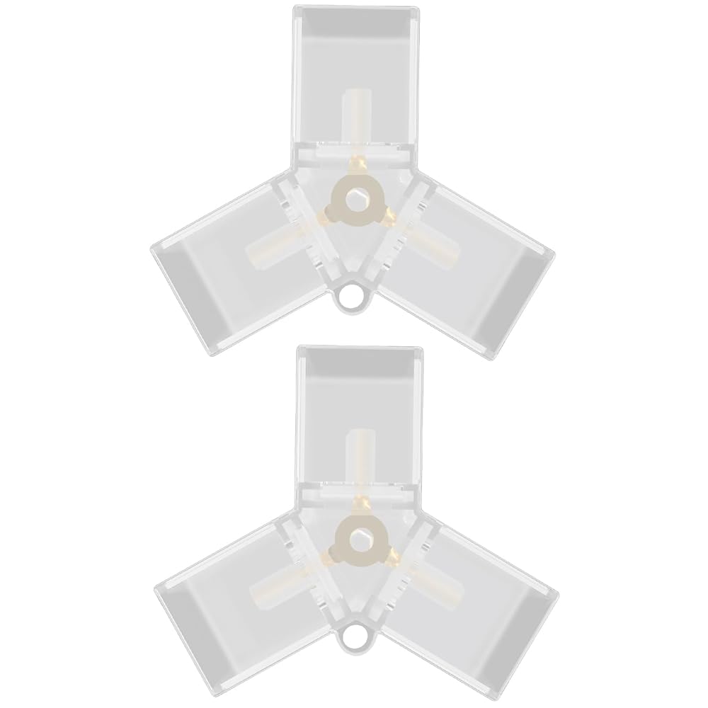 Y Connector for Hyperlite Gen 2 Hexagon LED Lights 2 Pack