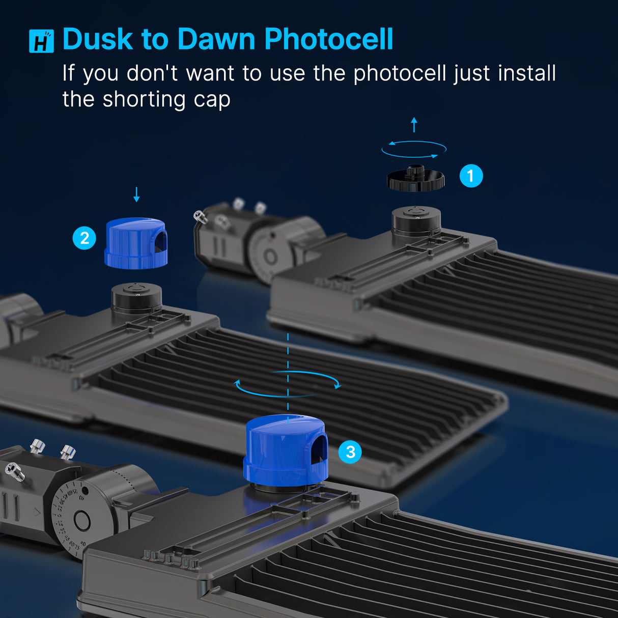 Outdoor Lights - Dusk to Dawn Photocell