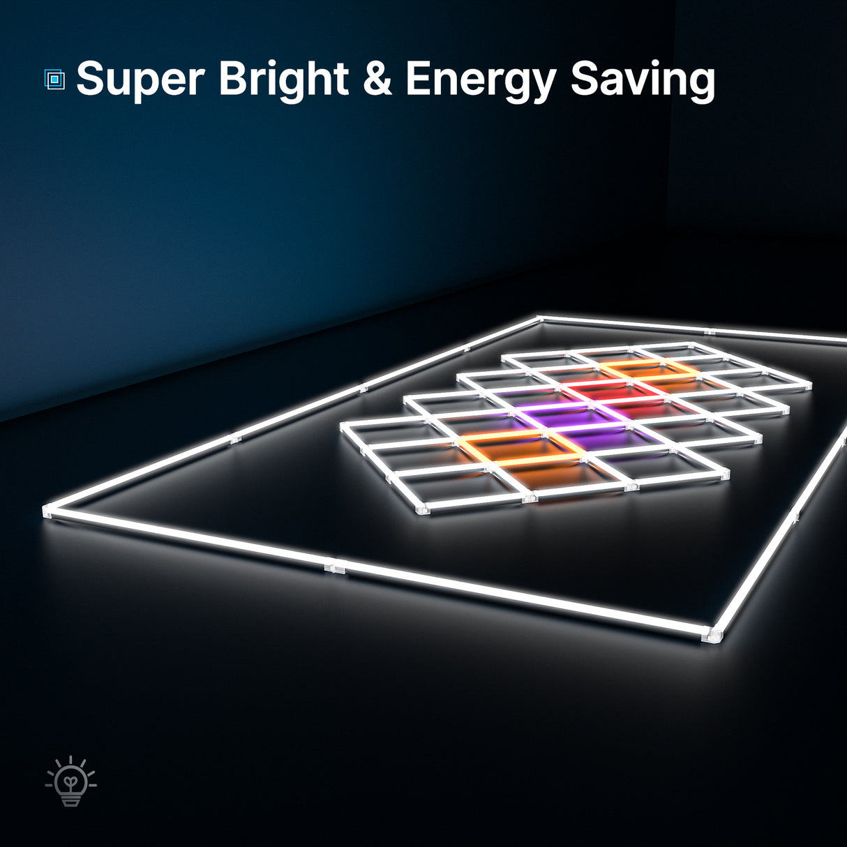 Hexagon lights - super bright