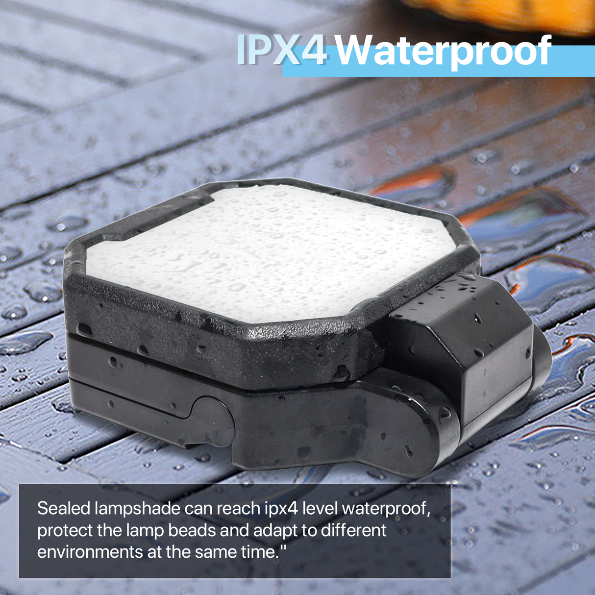 Hyperlite Rechargeable Work Light IPX4 Waterproof