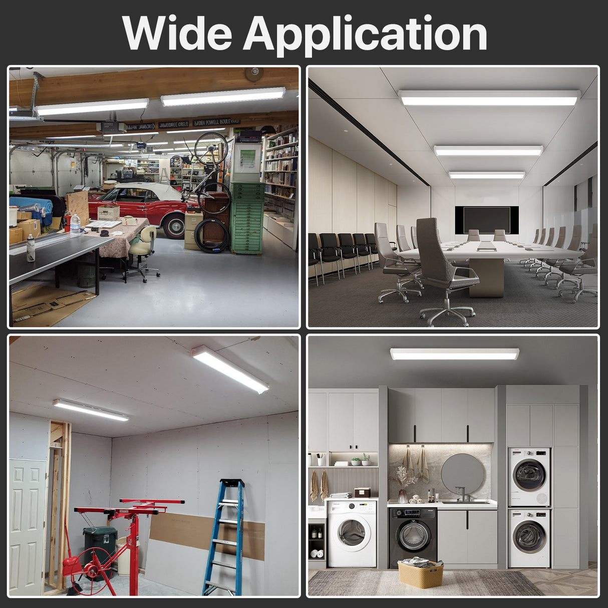 Hyperlite LED wraparound lights in various applications