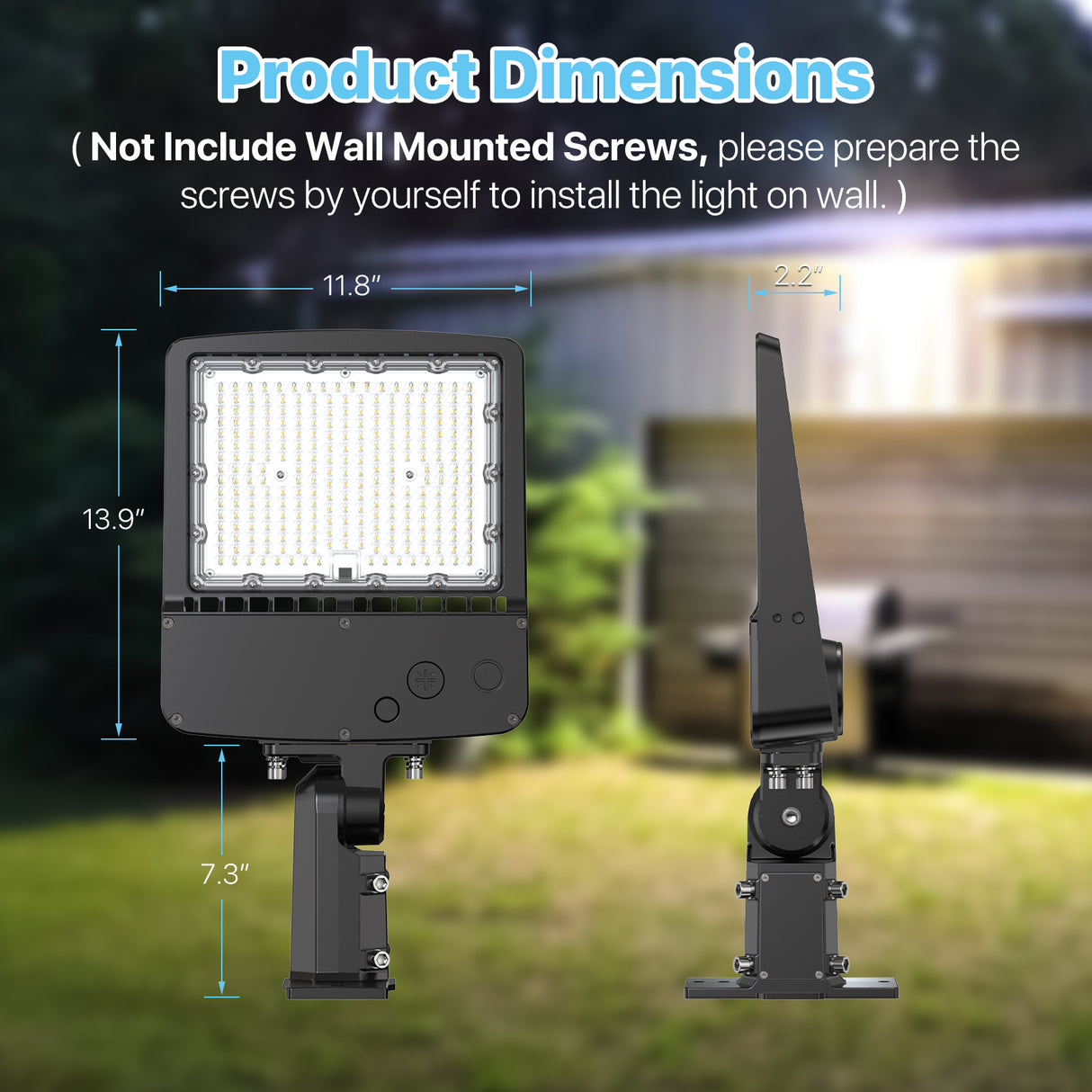 Outdoor flood light