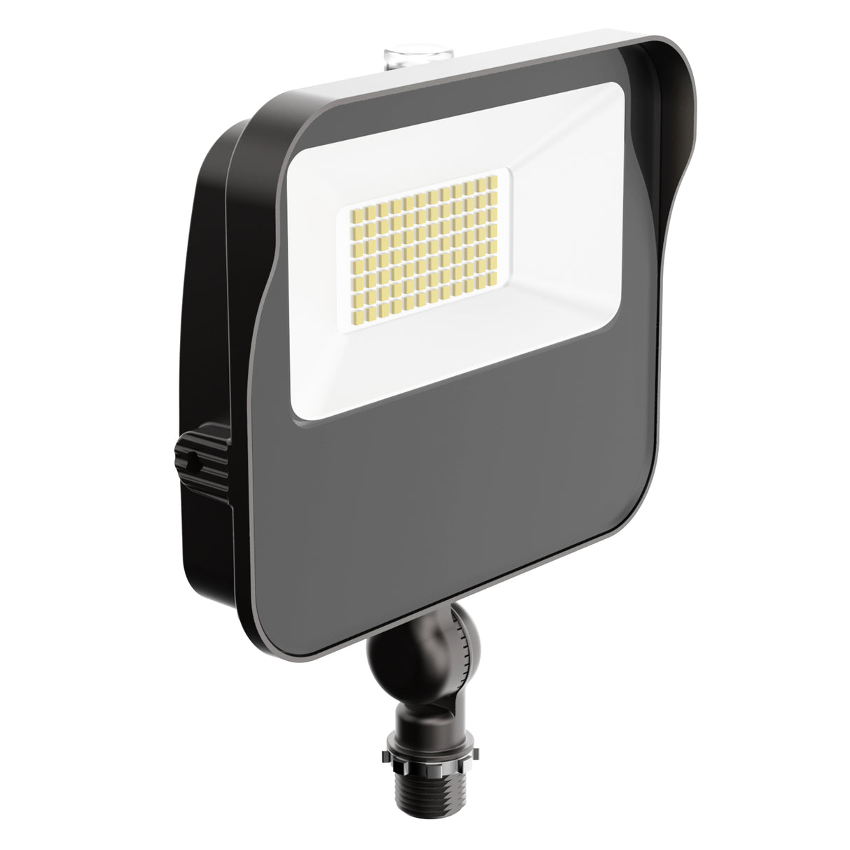 Black HPFD01 Series LED Flood Light with Adjustable Bracket