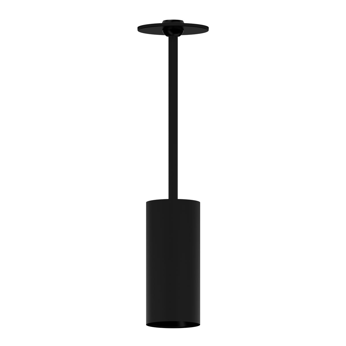ACD01-25W LED Cylinder Light 1ft Stem Mount Installation for Ceiling Lighting Applications