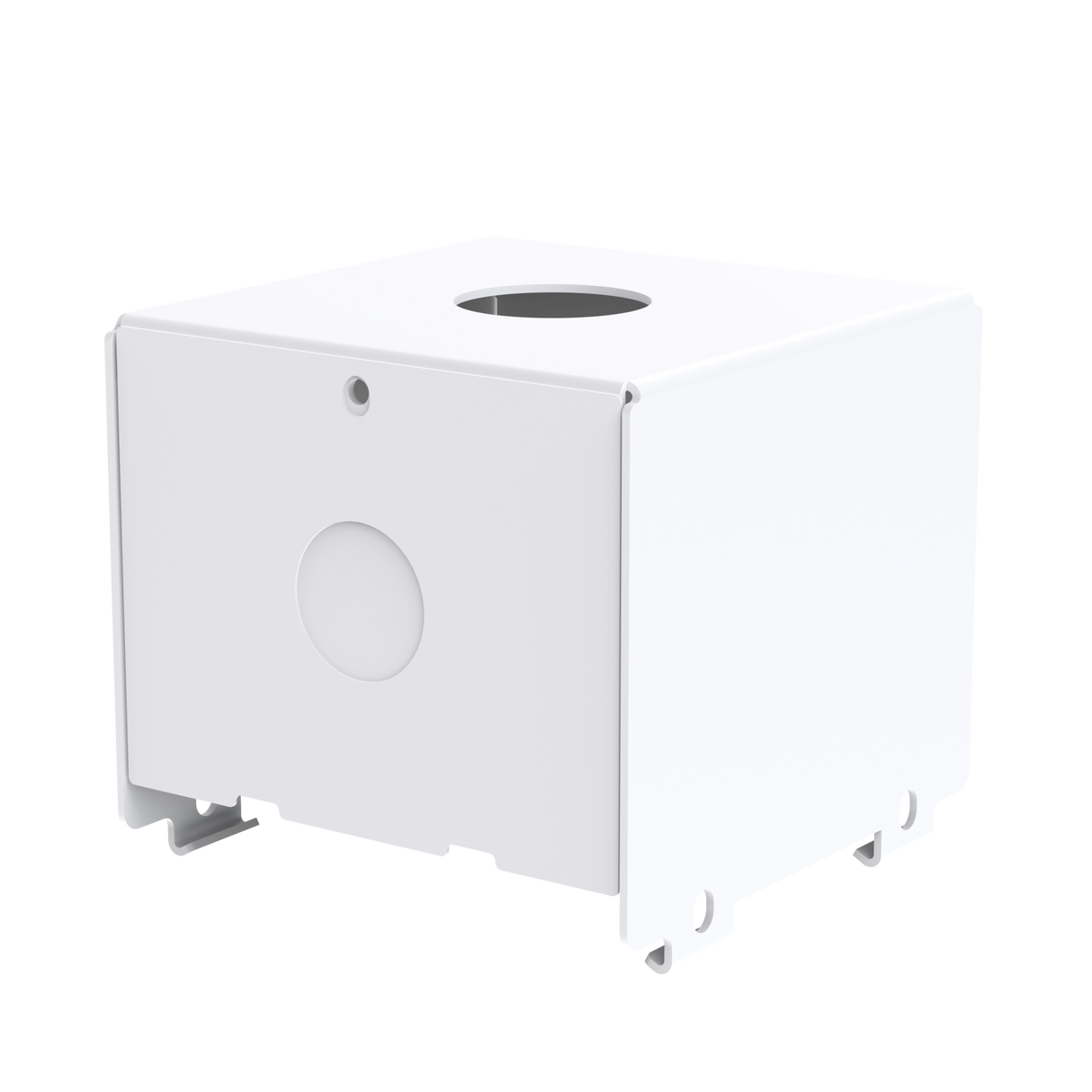 White conduit mounting kit for HPLH02 Series