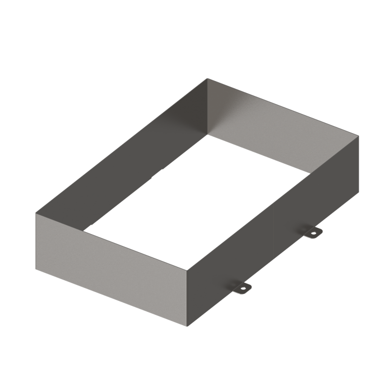 Rectangular Glare Shield for XALH Series lighting fixtures