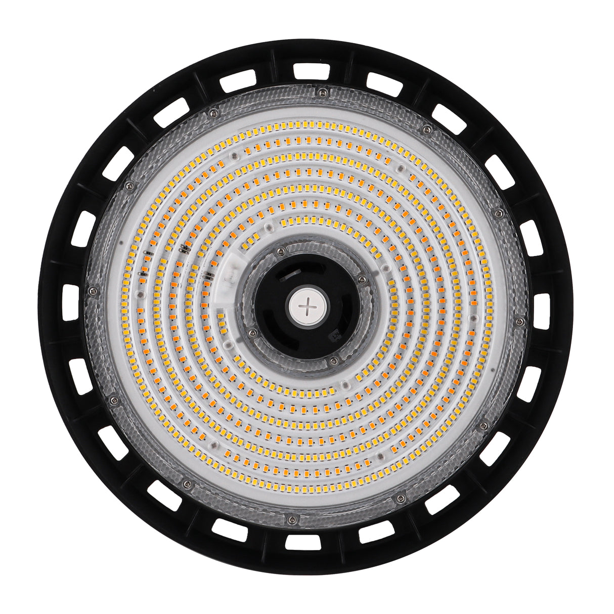 HBG-B-320W black LED UFO high bay light bottom view