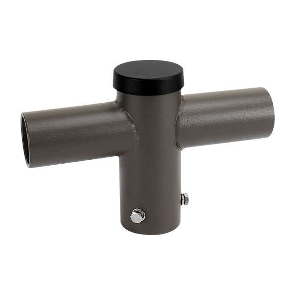 Durable horizontal tenon adapter for LED parking lot lights