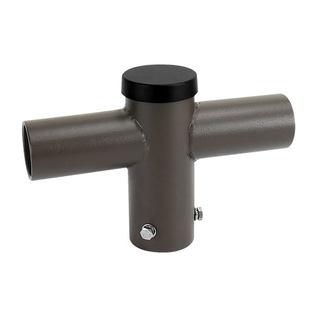 Durable horizontal tenon adapter for LED parking lot lights