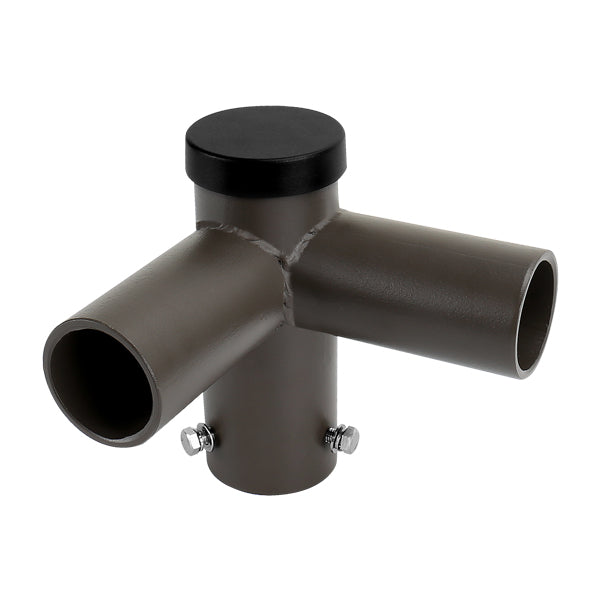 Horizontal Tenon Adapter for Parking Lot LED Lights