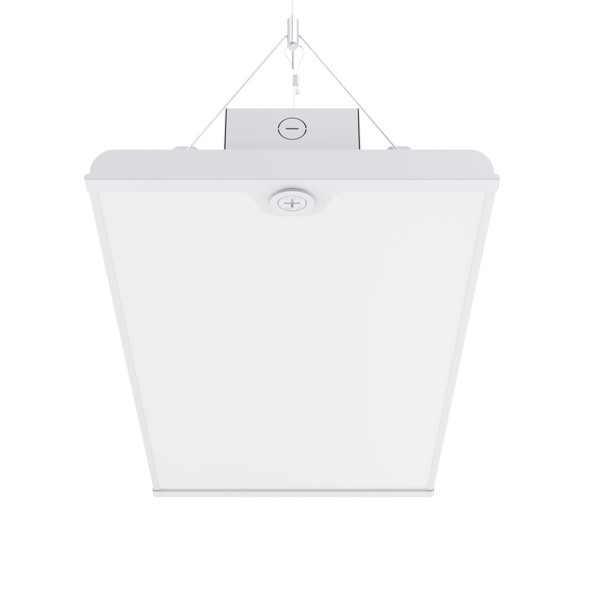 LHBD-2ft white LED linear high bay light angled front view
