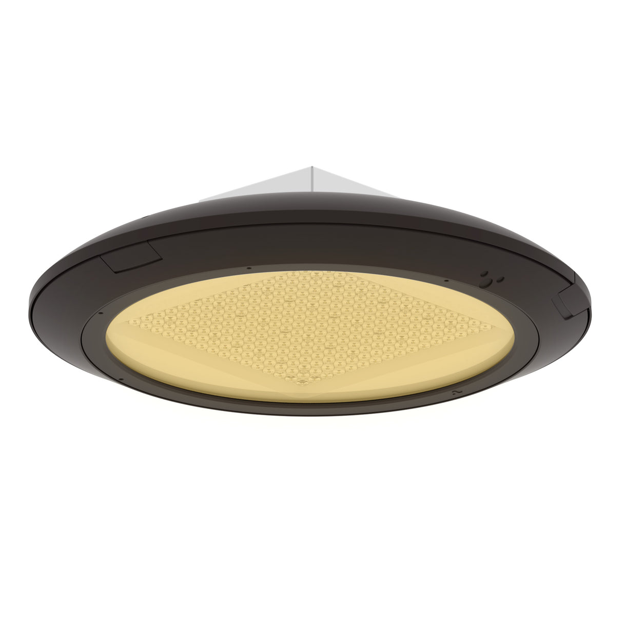 LED post top light surface mount design view