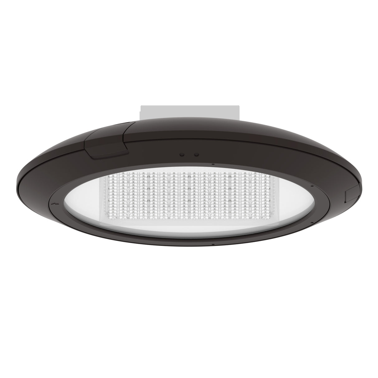 LED post top light surface mount front view