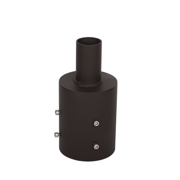 Black tenon adapter for XALH series parking lot light