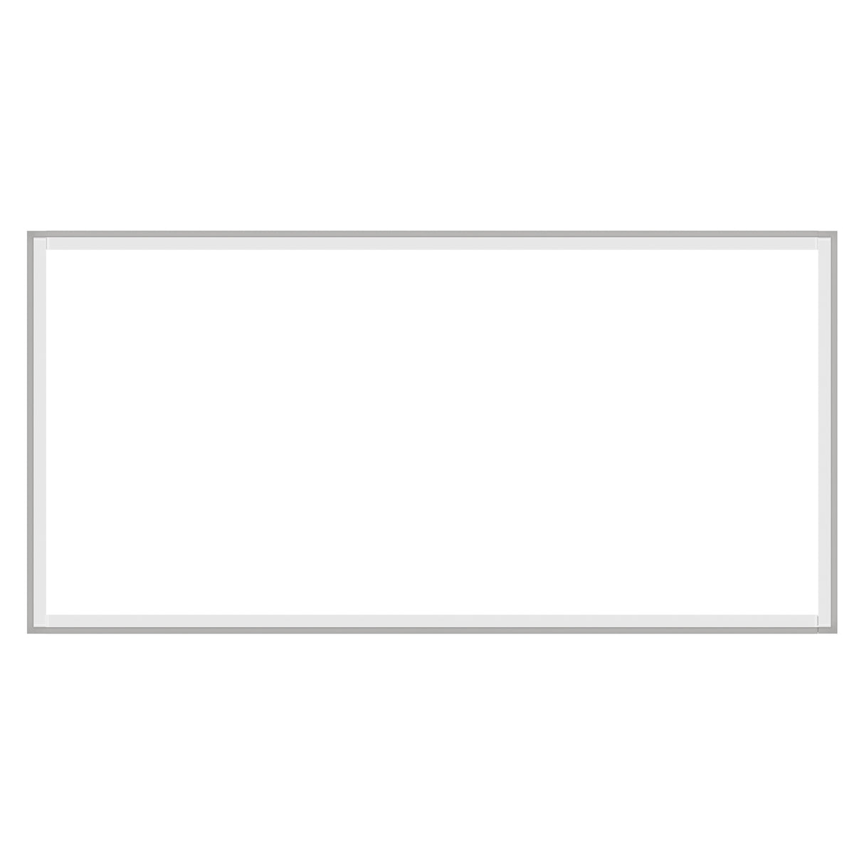 SFL02 2x4ft surround frame LED light rear view showing clean rectangular frame structure